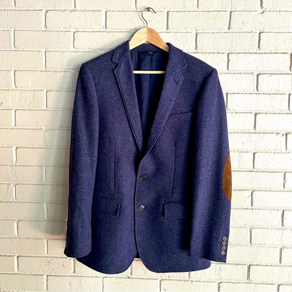 Men’s J. crew Wool Blend Blazer - Like new!